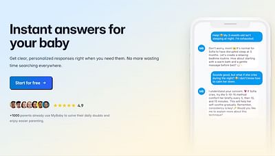 Asistente personalizado para padres - Web Application
