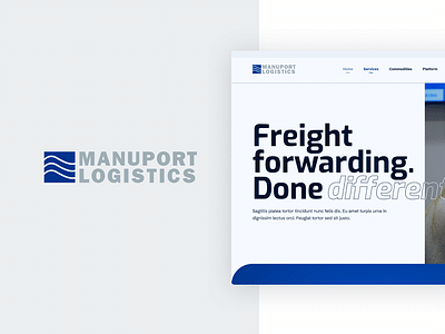 Manuport Logistics - Website Creation