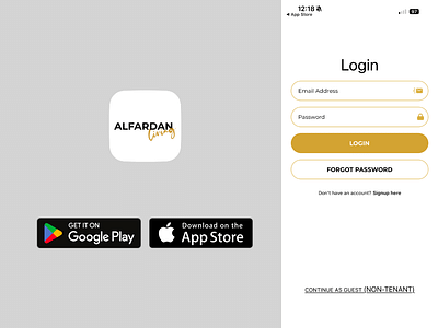 Al Fardan Living Mobile App Development - Développement de Logiciel
