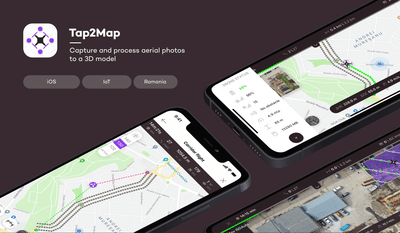 Tap2Map - capture and process aerial photos - Ergonomy (UX/UI)