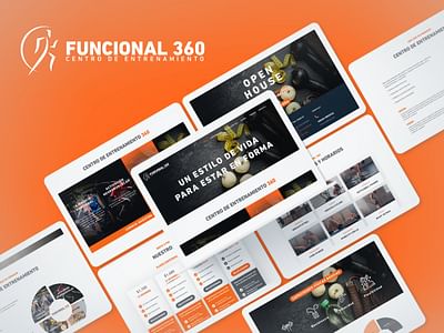Website for Functiona GYM - Funcional 360 - Webseitengestaltung