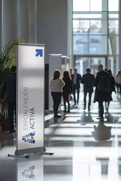 Diseño de logotipo Expo Alfindén Activa - Markenbildung & Positionierung