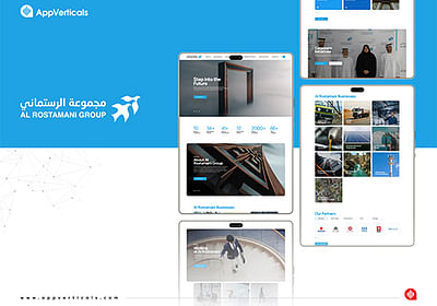 Al Rostamani Group - Website Creation