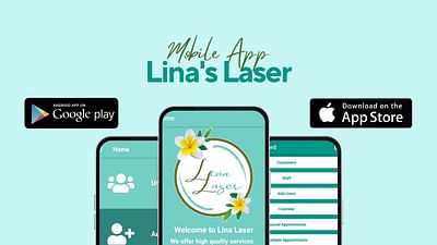 Lina's Laser - Application mobile