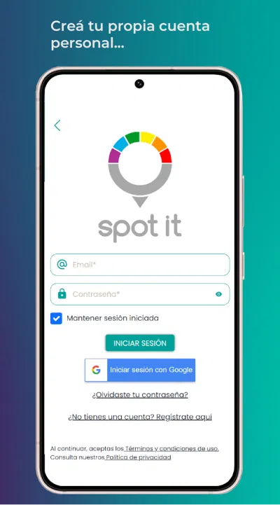 Spot it Events - Mobile App
