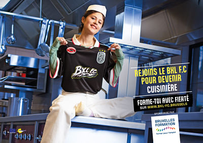 Bruxelles Formation. BXL F.C - Advertising