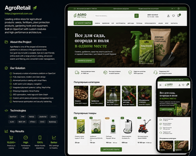 AgroRetail – eCommerce Platform for Agricultural Products - Advertising