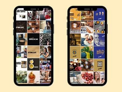 Gestión de redes sociales - Attimo café - Social Media