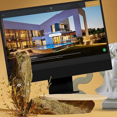 Website Re-Design for Milestone Dubai - Création de site internet