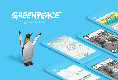 King Penguin - Greenpeace AR - Game Ontwikkeling