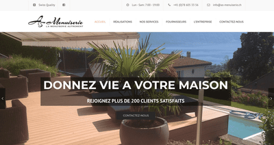 As Menuiserie Sàrl - Stratégie marketing et Leads - Publicité