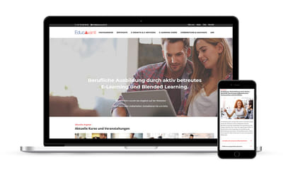 Website & E-Commerce für Online Learning - Création de site internet