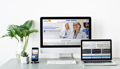 Refonte site internet - SFRMS - Webseitengestaltung