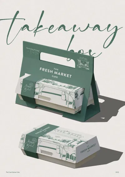 Fresh Market cafe - Packaging