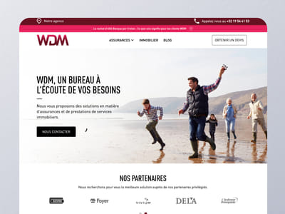 Courtier en assurances - 70 ans d'expérience - Publicité en ligne