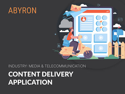 Content delivery application - Mediaplanung