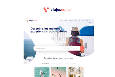Viajes Nones  — Website - E-commerce