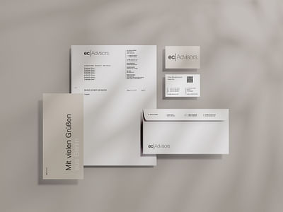 Corporate Design for an Asset Manager - Identité Graphique