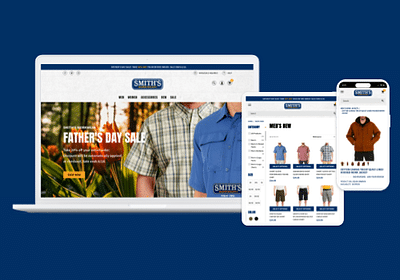 Elevating the Smith's Workwear Shopify website - Ergonomia (UX/UI)