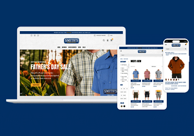 Elevating the Smith's Workwear Shopify website - Ergonomy (UX/UI)