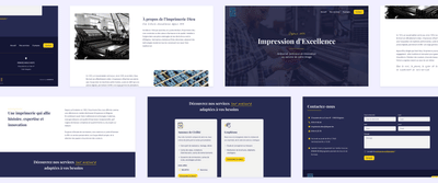 Conception d’un site web moderne pour l’Imprimerie Dieu - Création de site internet