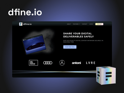 dfine.io - confidential live streaming platform - Mobile App