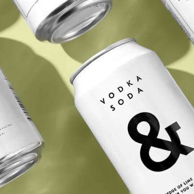 Brand Identity and Packaging for Vodka Soda & - Branding & Posizionamento