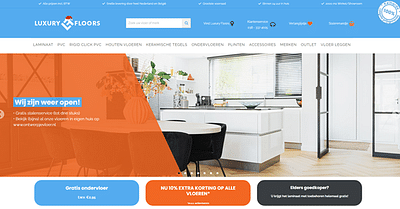 Webshop realisatie en OM Luxury Floors - Branding & Positionering