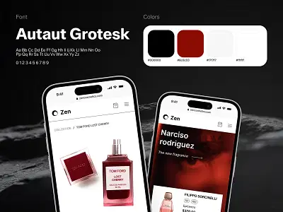 Zen - E-commerce Mobile Website - E-commerce