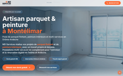 mdservices montelimar - Création de site internet
