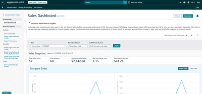 Sales Dashboard - E-commerce