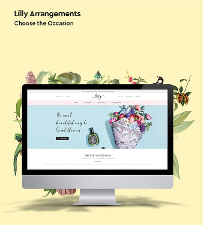 Lilly Arrangements - E-commerce