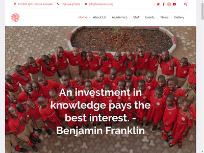 Budo Junior School digital brand - SEO