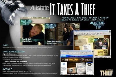 IT TAKES A THIEF - Advertising