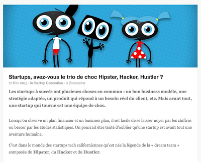 Startup Generation - Stratégie de contenu