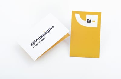 Website design and brand identity for Apiedepágina - Creación de Sitios Web