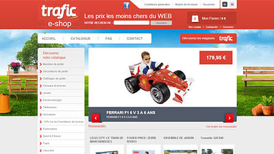 Trafic - E-commerce