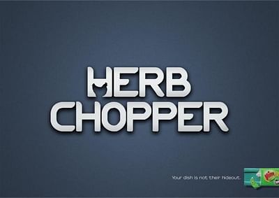 Herb Chopper, Hen - Advertising