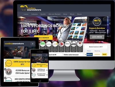 Casinomeesters - Creación de Sitios Web