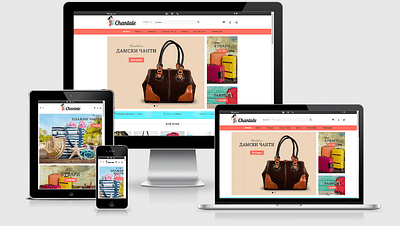 E-commerce site for bags - E-commerce