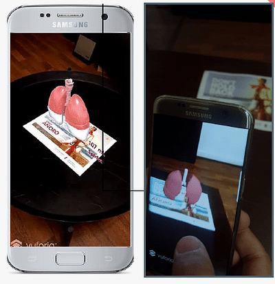 Augmented Reality for pharmaceutiacal company - Application mobile