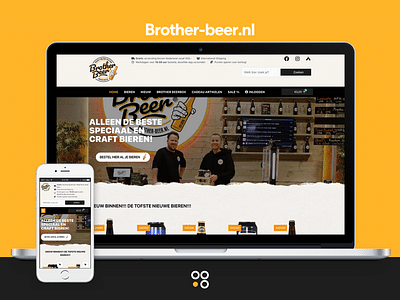 Brother Beer - Website Creatie