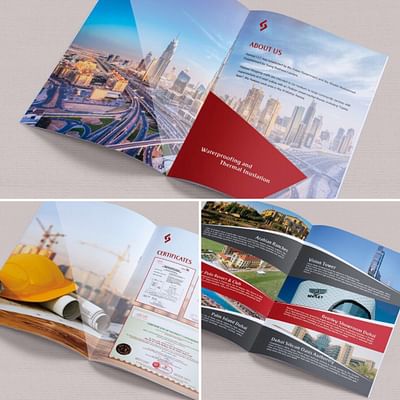 company profile design - Werbung