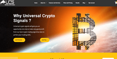 Universal crypto signals - Sviluppo di software