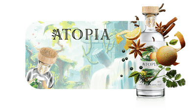 Atopia - Augmented Bottle - Social Media