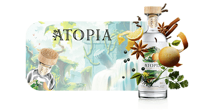 Atopia - Augmented Bottle - Social Media