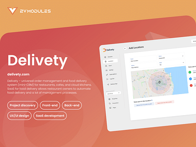 Delivety - FoodTech SaaS with POS & CRM - Ergonomie (UX/UI)