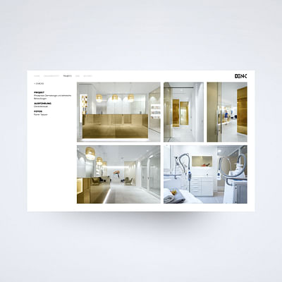 Webdesign | Inneneinrichter / Schreiner - Création de site internet
