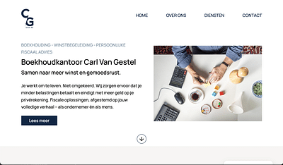 Carl Van Gestel - Création de site internet