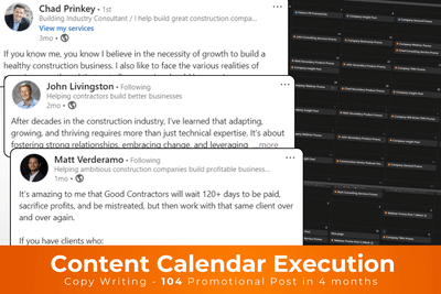 Construction Marketing - WellBuilt Consulting - Content-Strategie